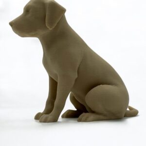 Labrador 3D Figurine – Loyal Companion in Minimalist Form