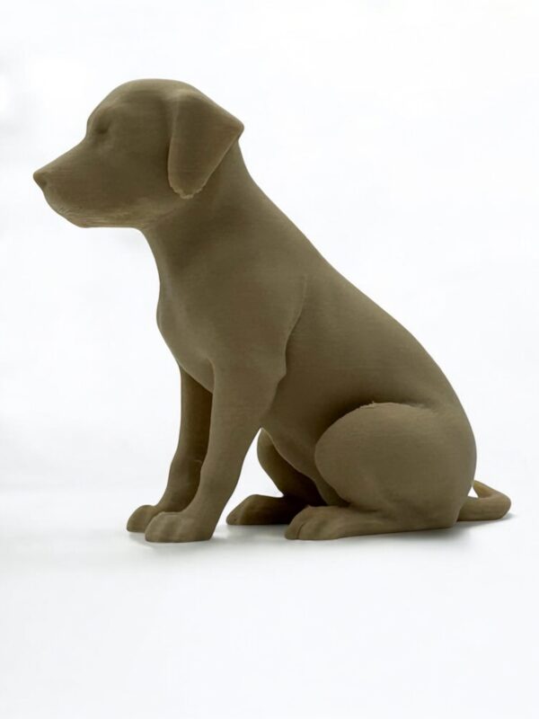 Labrador 3D Figurine – Loyal Companion in Minimalist Form