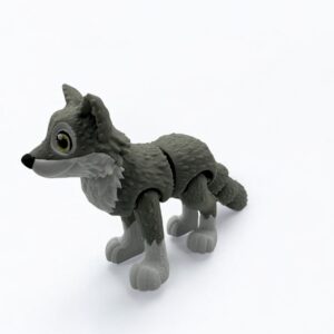 3D Articulated Cartoon Wolf