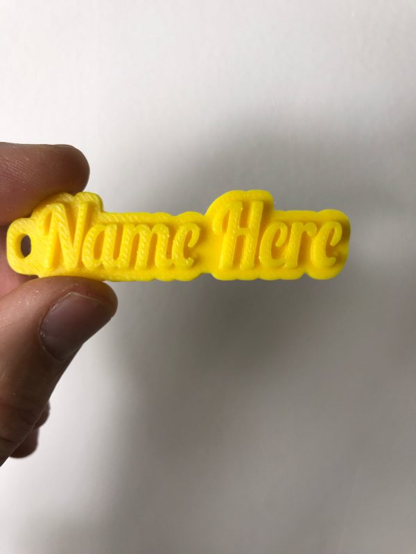 Personalised Rubber Keyring - Image 8