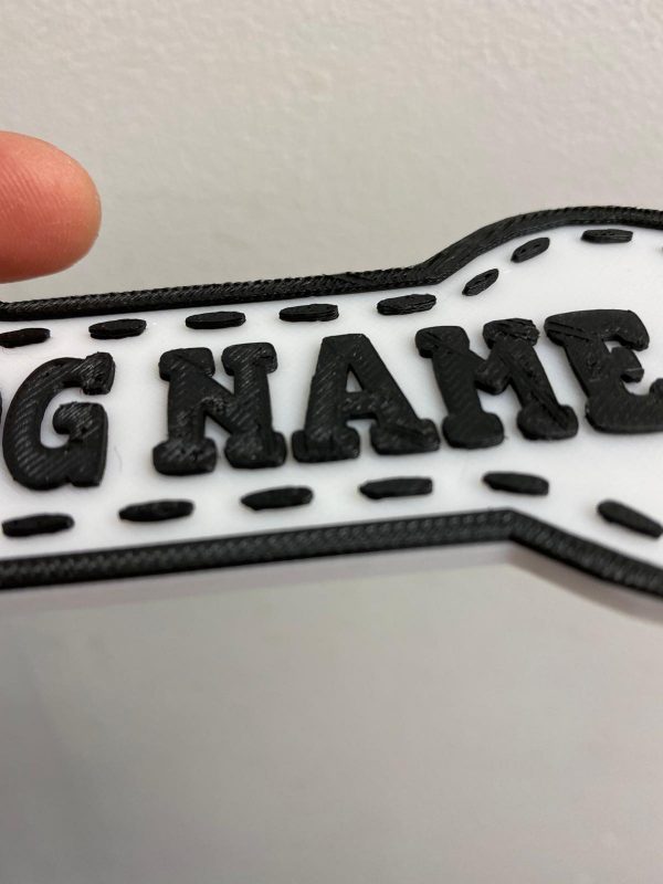 Personalised 3D Dog House Sign - Image 4