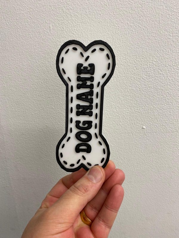 Personalised 3D Dog House Sign - Image 3