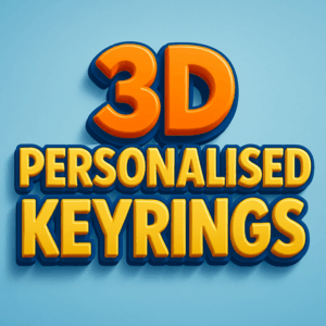 3D Personalised Keyrings