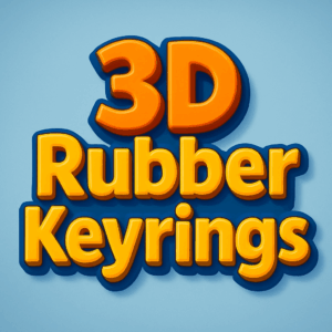 Rubber Keyrings